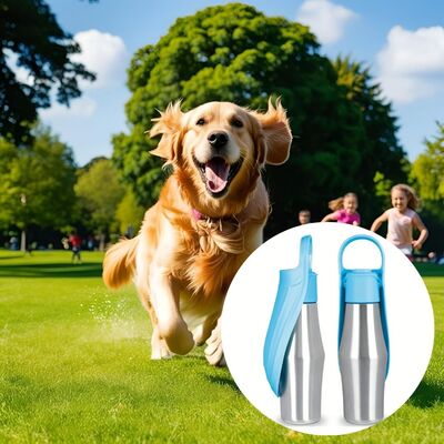 Gourde-chien-Drinking-Leaf™-Bleu