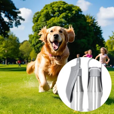 Gourde-chien-Drinking-Leaf™-Gris