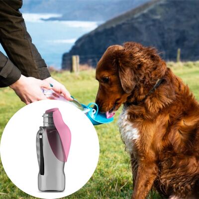 Gourdes-pour-chiens-Unive-Adapt™-Rose