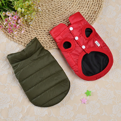 Manteau-chien- Pet's-Jaket™-Duo-Bouton-Pression