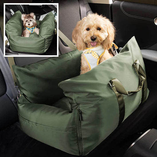 Sac-de-transport-pour-chien-Doux-Cocon™-Vert