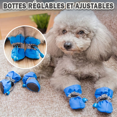 Chaussure-pour-chien-Winter-Boots™️-Bleu
