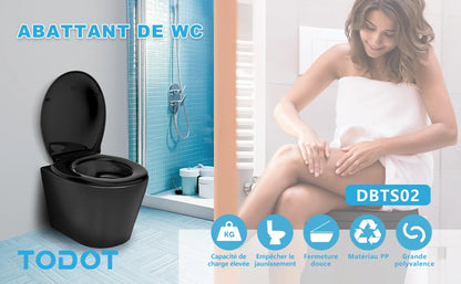 TODOT flippant toilet toilet glasses family child seat magnetic fall brake and adjustable Hip clip-on toilet seat