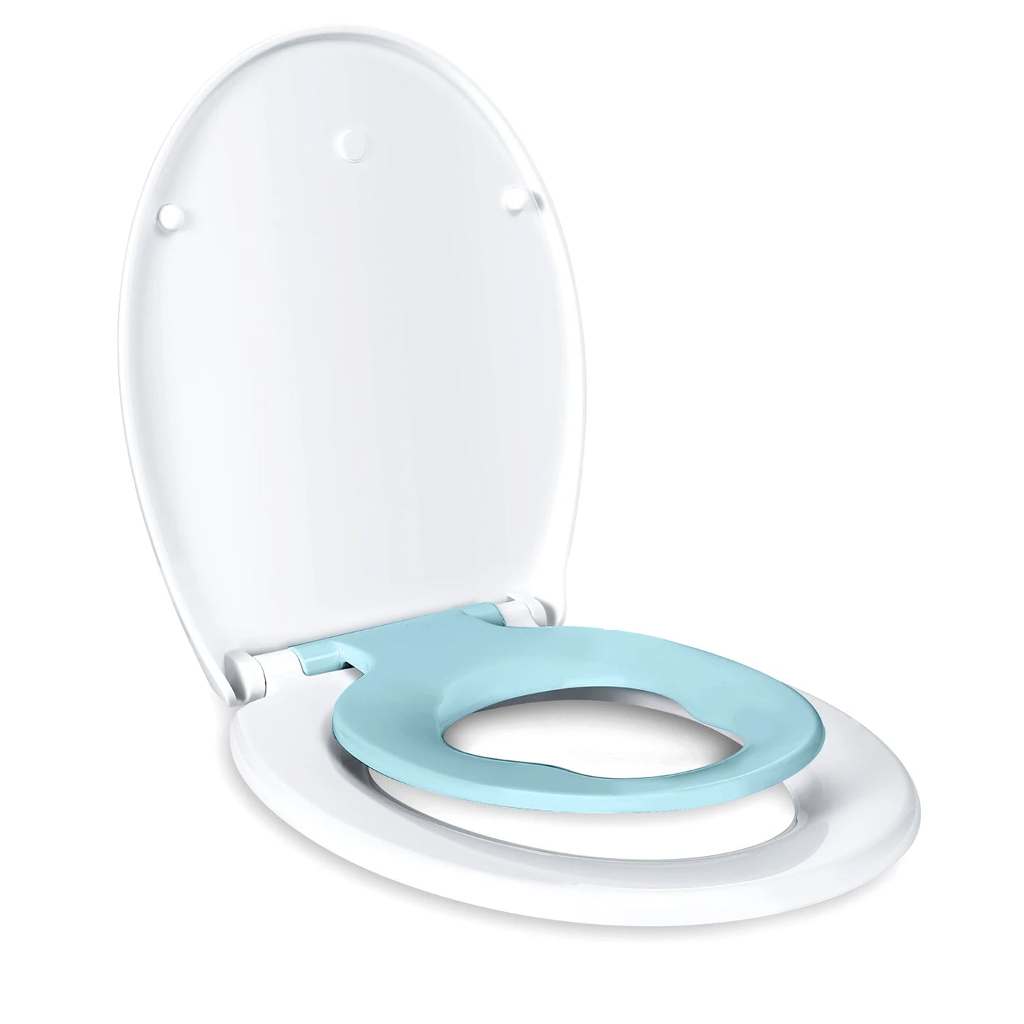 TODOT flippant toilet toilet glasses family child seat magnetic fall brake and adjustable Hip clip-on toilet seat