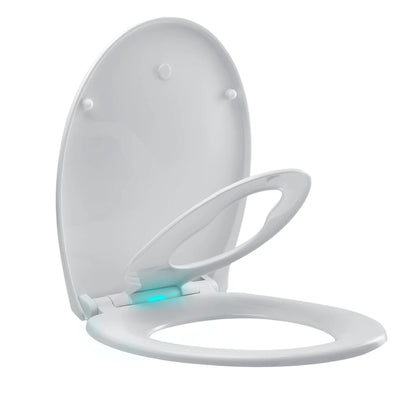 TODOT flippant toilet toilet glasses family child seat magnetic fall brake and adjustable Hip clip-on toilet seat