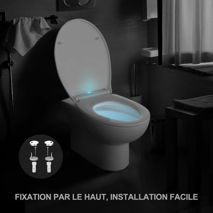 TODOT flippant toilet toilet glasses family child seat magnetic fall brake and adjustable Hip clip-on toilet seat