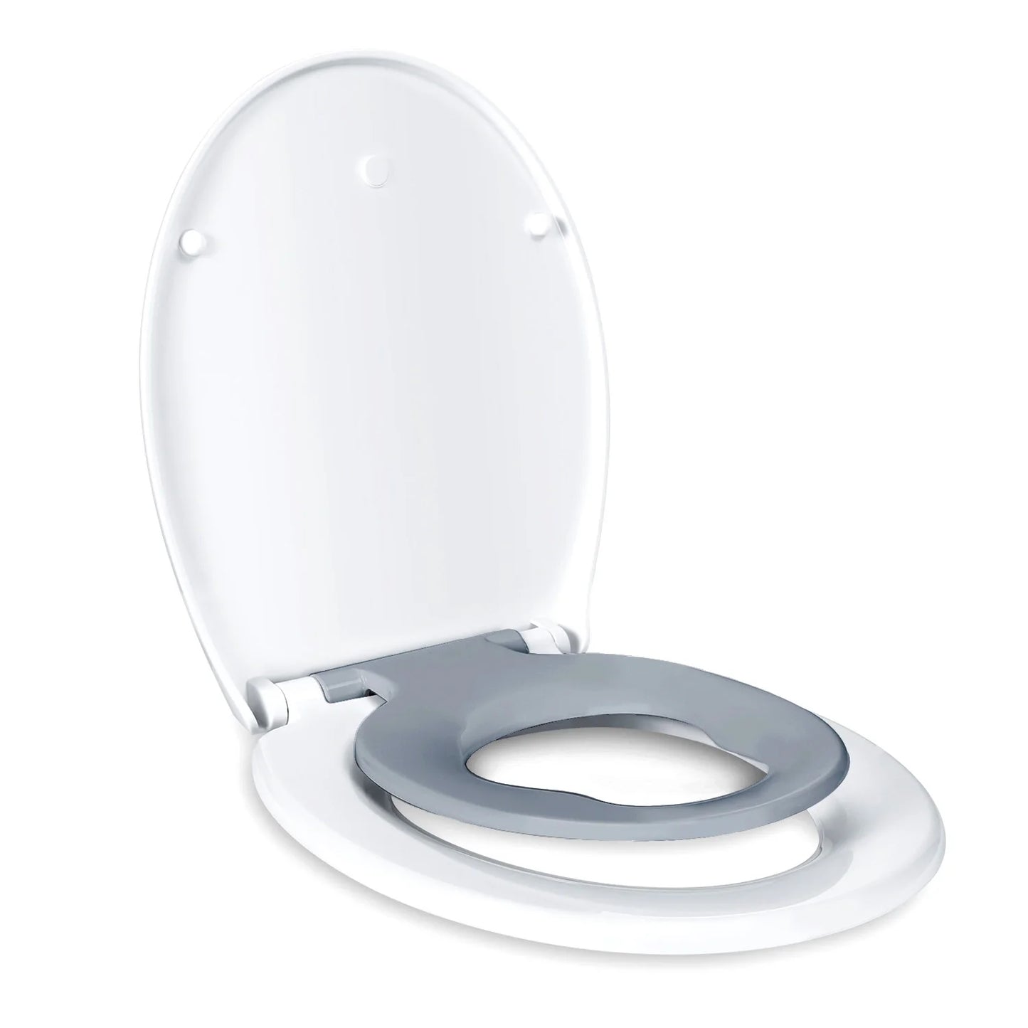 TODOT flippant toilet toilet glasses family child seat magnetic fall brake and adjustable Hip clip-on toilet seat