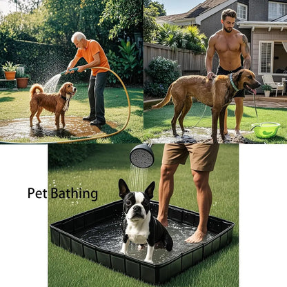 104*104*13cm portable Adult PVC bath tray removable storage organizer for car pet bathing tent bathroom pool water-containing