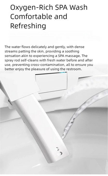 WETIPS Auto Sensing Flip Toilet Smart Female Bidet Cleaner Electric Bidet With Heating WC Digital Japones Inteligentna Deska Wc Bathroom Accessories