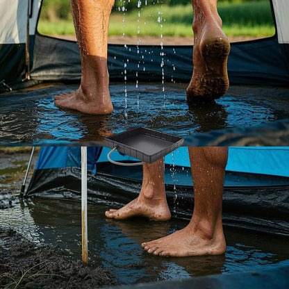 104*104*13cm portable Adult PVC bath tray removable storage organizer for car pet bathing tent bathroom pool water-containing