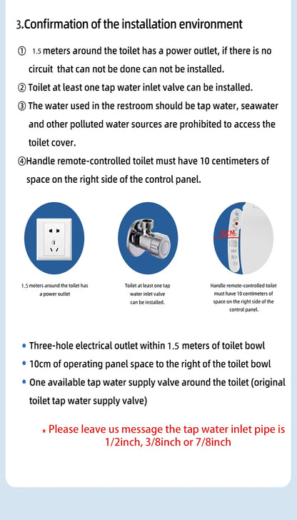 WETIPS Auto Sensing Flip Toilet Smart Female Bidet Cleaner Electric Bidet With Heating WC Digital Japones Inteligentna Deska Wc Bathroom Accessories