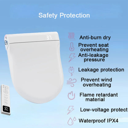 WETIPS Auto Sensing Flip Toilet Smart Female Bidet Cleaner Electric Bidet With Heating WC Digital Japones Inteligentna Deska Wc Bathroom Accessories