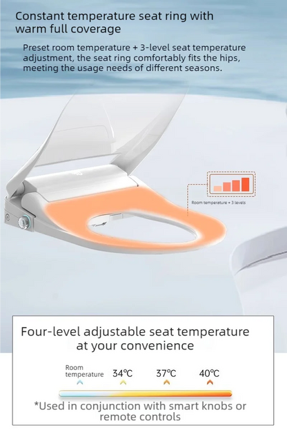 WETIPS Auto Sensing Flip Toilet Smart Female Bidet Cleaner Electric Bidet With Heating WC Digital Japones Inteligentna Deska Wc Bathroom Accessories