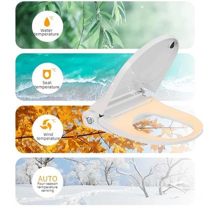 WETIPS Auto Sensing Flip Toilet Smart Female Bidet Cleaner Electric Bidet With Heating WC Digital Japones Inteligentna Deska Wc Bathroom Accessories